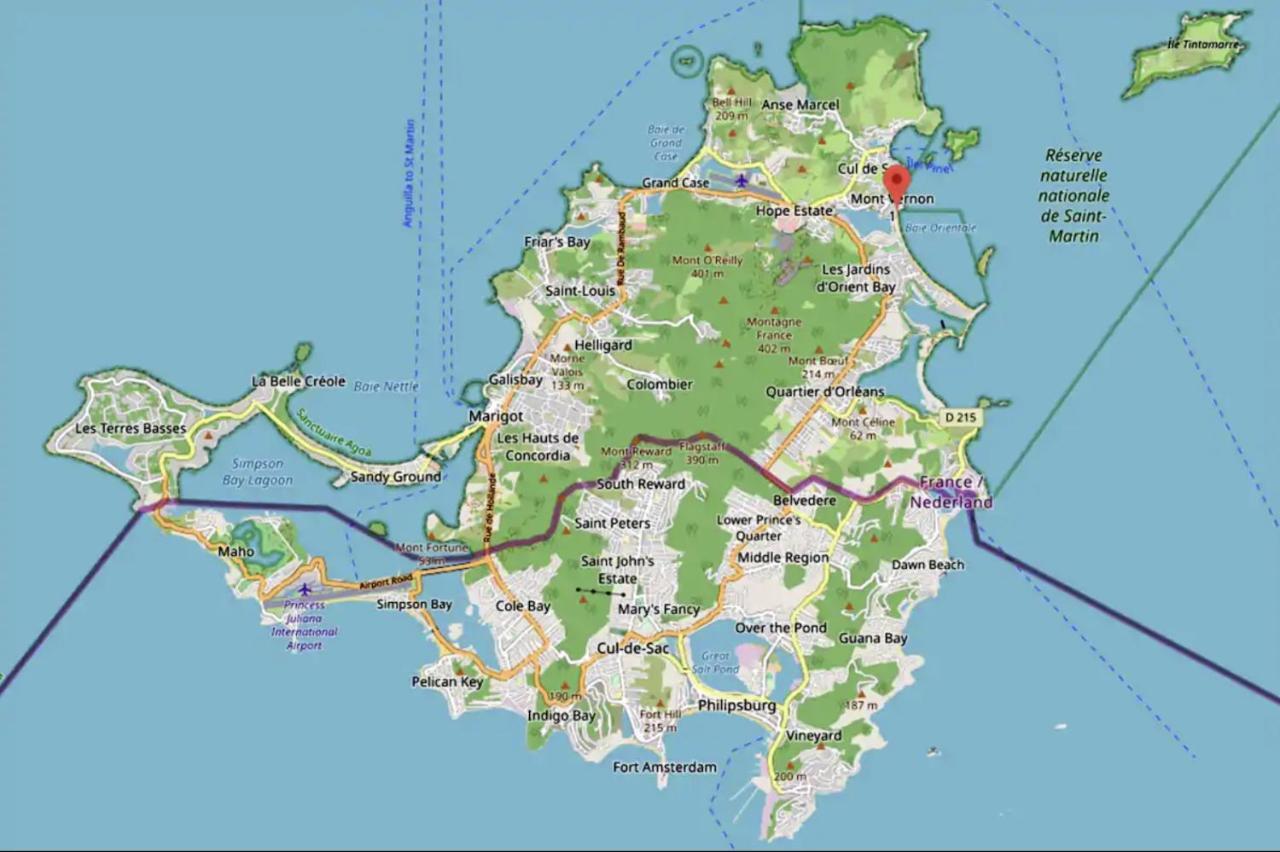 Cul de SacFront Line Unit 520 Ft2 - 48 M2, On Second Floor, Stunning Ocean View公寓 外观 照片