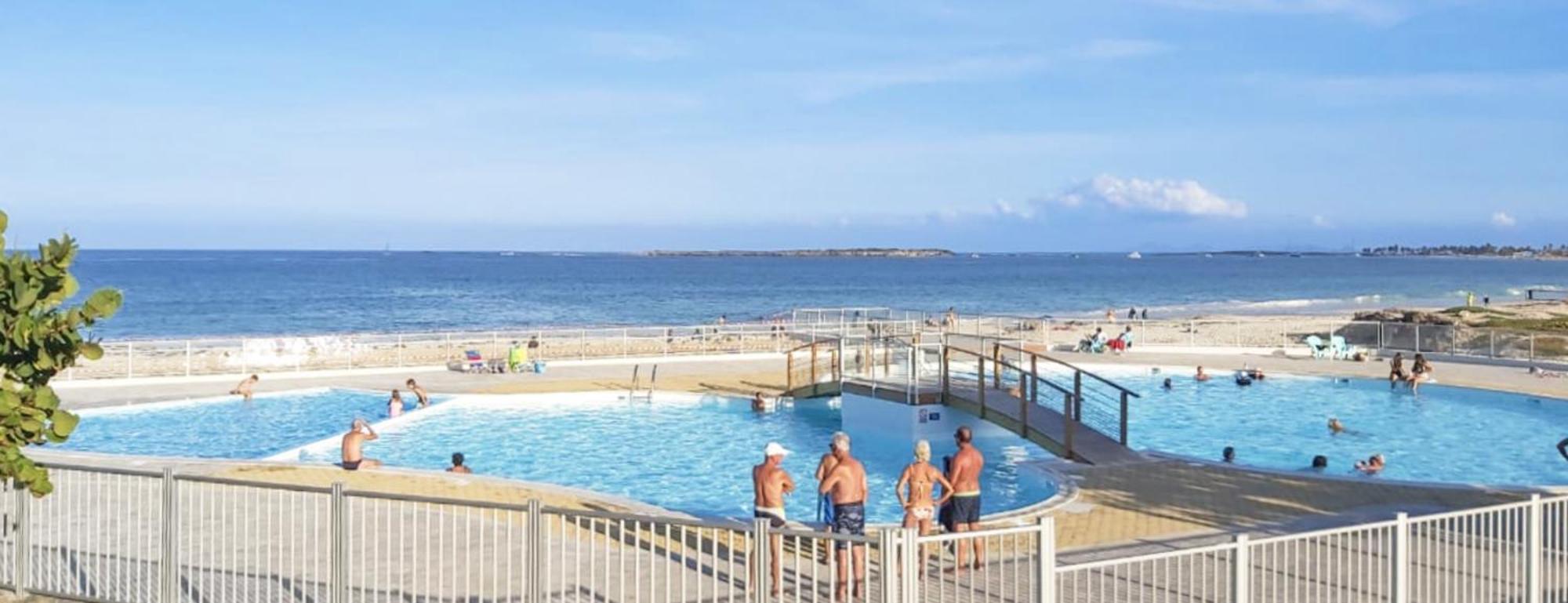 Cul de SacFront Line Unit 520 Ft2 - 48 M2, On Second Floor, Stunning Ocean View公寓 外观 照片